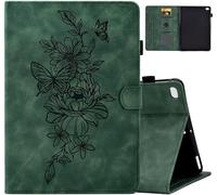 Kal-Etui Pour 7,9 Pouce Ipad Mini 1/2/3/4/5 2012-2019 Libérer, Cuir Daim Multi-Angle Support Cas, Automatique Réveil/Sommeil Folio Protection Housse Avec Porte Stylo Pour Ipad Mini 5 2019, Green