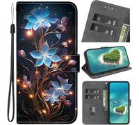 Kal-Étui Pour Samsung Galaxy A13 5g,Coque Housse En Cuir À Clapet Motifs Peinture Animaux Ou Fleurs Ou Papillons Antichoc Bourse Poche Pour Samsung Galaxy A13 5g,Coloré -14