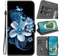 Kal-Étui Pour Samsung Galaxy A33 5g,Coque Housse En Cuir À Clapet Motifs Peinture Animaux Ou Fleurs Ou Papillons Antichoc Bourse Poche Pour Samsung Galaxy A33 5g,Coloré -12