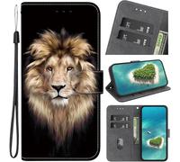Kal-Étui Pour Samsung Galaxy A53 5g,Coque Housse En Cuir À Clapet Motifs Peinture Animaux Ou Fleurs Ou Papillons Antichoc Bourse Poche Pour Samsung Galaxy A53 5g,Coloré -20
