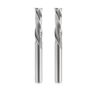 KAL-Eu_ Up&Down 5 X 22 Mm - Coupe Deux Flûtes En Spirale - Tige De 5 Mm - Pour Routeur Cnc, Compression - Lot De 2 Embouts En Bois