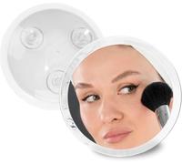 Kal-Fantasy 7x Cosmetic Magnifying Mirror, Portable Travel Make-Up Mirror With Acrylic Frame And Suction Cups, 1357 Multicolore