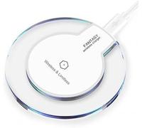 Kal-Fantasy Wireless Charger, Qi Standard Ultra-Slim Wireless Charging Pad For Apple Iphone 8/8 Plus, Iphone X, Galaxy Note 8, Samsung S8/S7/S6, Nexus 4/5/6/7, And More Qi Enabled Device