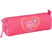 Kal-Feeling Trousse À Crayons Avec Fermeture Éclair Et Compartiment, Idéale Pour Enfants D'âge Scolaire, Confortable Et Polyvalente, Qualité Et Résistance, 21 X 7 X 8 Cm, Multicolore, M, Décontracté