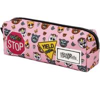 Kal-Feisty Pets Sir Growls-Trousse Carré Hs, Multicolore