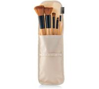 Kal-Femme Set De 5 Pinceaux De Maquillage En Bois Miset Avec Étui De Transport, ..,