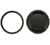 KAL-Filtre Uv Numérique Multicouche En Verre 58 Mm Et Bouchon D'Objectif 58 Mm Pour Fujifilm X-A10 Xc16-50 Mm X-T30 X-T3 Xf18-55 Mm / Canon 1300D 1500D 200D Avec Objectif Ef-S 18-55 Mm