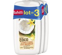 Kal-- Flacon Gel Douche Huile Coco Et Vanille - Hydratation Naturelle - Lot De 3x250ml