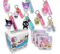 KAL-Funny Box Hello Kitty Key Ring Série 2, 3 Personnages Différents - Gadget Pour Enfants, Retrouvez Kuromi, Cinnamoroll, My Melody Et Bien D'Autres