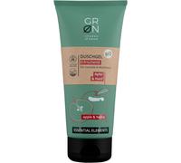 Kal-G R N Nuances De Nature Cosmétiques Bio Gel Douche Rafraîchissant - Chanvre Biologique Et Pomme Biologique - Pour Tous Les Types De Peau - Parfum Fruité - Végétalien, 200 Ml