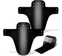 Kal-Garde-Boue De Vélo De Montagne Réglable, Compatible Avant Et Arrière, S'adapte Aux Tailles De Roues 26 "", 27,5"", 29 "", Grande Taille Et Fat Bike, 2 Pièces