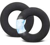 KAL-Gel De Refroidissement Mousse Coussin Coussinets Pour Beyerdynamic Amiron/Amiron Wireless/T70/T90/T5P/Mmx300/Tygr 300R/Hs200/Hs400/Hs800/Rsx700,Coussins D¿Oreillettes En Tissu De Soie De Glace