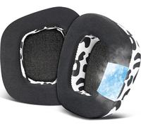 KAL-Gel De Refroidissement Mousse Coussin Coussinets Pour Corsair Void/Void V2/Void Pro/Void Elite/Surround Wired & Wireless Rgb Usb Gaming Casques, Coussinets D`Oreilles En Tissu Soie Glacée