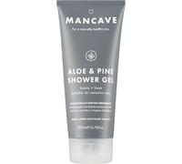 Kal-Gel Douche Aloe Vera Et Pin 200 Ml Gel Douche Hommes, Gel Douche Peaux Sensibles, Sans Sulfate, Naturel, Vegan, Tube Plastique Recyclé, Fabriqué En Angleterre