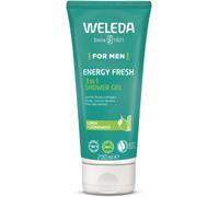 Kal-- Gel Douche Énergisant 3en1 Energy Fresh Pour Homme- Rafraîchit Et Dynamise - Pour Un Réveil Dynamique Et Un Moment De Rafraîchissement Intense ! - Natrue - Vegan - 200 Ml