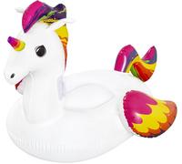 KAL-Gonflable Licorne Fantaisie À Enfourcher 155 Cm