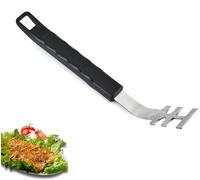 KAL-Grilles De Cuisson Résistantes À La Chaleur, Lève-Grille, Outils De Barbecue Pour Le Camping, Anti-Brûlure, Accessoire De Barbecue, Pour Monter, Retirer Et Soulever Les Grilles De Barbecue