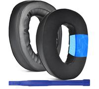 KAL-Gsp300 Coussinets De Rechange Pour Casque Sennheiser Gsp 300 Gsp 301 Gsp 302 Gsp 303 Gsp 350 Gsp 370 Gel Refroidissant Sport Et Coussinets En Mousse À Mémoire De Forme (Noir)
