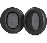 KAL-Ha-Rx300 Coussinets De Rechange Compatibles Avec Jvc Ha-Rx500 Ha-Rx300 Ha-Rx330 Coussinets D'Oreille En Cuir Protéiné Plus Doux Haute Densité Antibruit Coussinets Ronds En Mousse 90 Mm