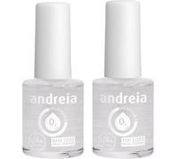 Kal-Halal Lot De 2 Vernis À Ongles Respirants, Couche De Base + Top Coat \U2013 Vernis À Ongles Perméable À La Vapeur D'eau \U2013 Vernis À Ongles Halal Brillant, Végétalien Et Sans Cruauté Envers Le