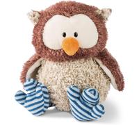 KAL-Hibou En Peluche Oscar 35 Cm À Tête Rotative 48078 Marron
