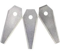 KAL-Home And Garden Lot De 3 Lames De Tondeuse À Gazon (Pour Tondeuse Robot Indego, 3 Lames, Sous Carton) F016800321