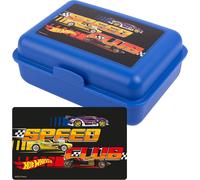 KAL-Hot Wheels Speed Club Boîte À Sandwich Pour Enfants Avec Séparateur Bleu