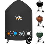 KAL-Housse De Barbecue Exterieur Weber 57 Cm \U2013 Housse De Barbecue Au Charbon De Bois 600D Pour Barbecue Weber \U2013 Housse De Protection Imperméable Pour Barbecue Weber Master Touch De 57 Cm,