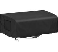 KAL-Housse De Protection Pour Plancha,Dimension 60X45X25 Cm, Couverture De Protecion Barbecue, Bâche Imperméable En 600D Oxford Avec Élastique De Serrage,Facile À Poser,Pour Plancha Gazinière