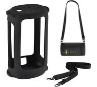 KAL-Housse En Silicone Pour Ultimate Ears Everboom Haut-Parleur Bluetooth Portable \U2013 Étui Antidérapant Avec Sangle D`Épaule, Protection De Voyage