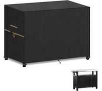 KAL-Housse Pour Barbecue Exterieur Bâche Barbecue Extérieur Pour Keter Desserte Barbecue Unity, Housse Chariot Plancha Exterieur Housse Plancha Étanche Housse Barbecue Electrique 100X65X90Cm