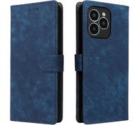 KAL-Housse Pour Fossibot S2 Etui, Rfid Protect Pu/Tpu Cuir Coque Magnétique Portefeuille, Bleu