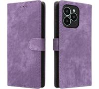 KAL-Housse Pour Fossibot S2 Etui, Rfid Protect Pu/Tpu Cuir Coque Magnétique Portefeuille, Violet