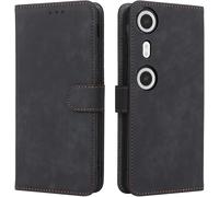 Kal-Housse Pour Xreal Beam Pro Etui, Rfid Protect Pu/Tpu Cuir Coque Magnétique Portefeuille, Noir