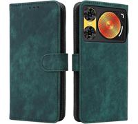 Kal-Housse Pour Zte Nubia Music 2/Z2460 Etui, Rfid Protect Pu/Tpu Cuir Coque Magnétique Portefeuille, Violet