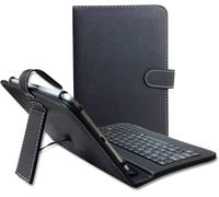 Kal-Housse Universel Pour Tablette 10 Pouce, Coque Protection Étui Avec Clavier Externe Micro Usb Pour Android Tablette Teclast, Blackview, Yestel, Sebbe, Yotopt, Oscal 9"" 10.1"" 11