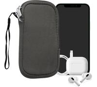 KAL-Housse Universelle Smartphone - Pochette De Protection 15,2 X 8,3 Cm Pour Téléphone Portable M - 5,5"" En Néoprène Stone Dust
