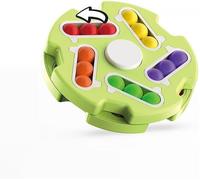 KAL-Jeu D'Aptitude. Cube De Dextérité Rotatif. Casse-Tête À Billes. Vert
