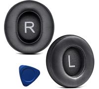 KAL-Jghcsz Aonic50 Coussins D'Oreille De Remplacement Pour Pour Shure Aicon 50 Célomotes Anc Sans Fil Sans Fil, Aicon 50 Memory Moard Earpads Protein Le Cuir Pad Tups (Noir)