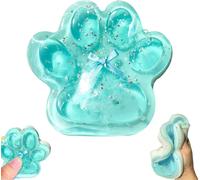 KAL-Jouet À Presser En Forme De Patte De Chat,Jouet Squishy Patte De Chat,Jouet Patte De Chat Anti Stress,Jouets À Presser Pour Soulager L'Anxiété,Squishy Toy Jouet,Pour Soulager Le Stress
