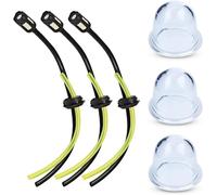 KAL-Kit 6 Pcs Tuyaux D'Essence Durite Avec Filtre Et Ampoules D¿Apprêt Carburant Pour Debroussailleuse Tondeuse Souffleur Tronçonneuse