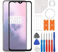 Kal-Kit De Réparation En Verre Pour Écran 6,41"" Compatible Avec One-Plus 7 1+7 Gm1901, Gm1900, Gm1905, Gm1903 Avec Oca (Pas D'écran Lcd Et Numériseur Tactile) Avec Jeu D'outils