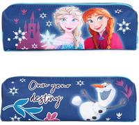 Kal-La Reine Des Neiges Elsa & Anna Trousse Fille, Bleu, Trousse Rectangulaire Zippée