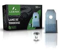 KAL-Lame Robot Tondeuse -30 Titane Spécialement Durci 30 Lame Tondeuse Husqvarna Pour Les Robots De Pelouse Automower De Husqvarna, Gardena, Yard Force