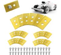 KAL-Lames De Rechange, 30 Pièces Lames Pour Tondeuses Robotisées, Compatibles Avec Toutes Les Séries De Tondeuses Robotisées Mammotion Luba Et Yuka, Lames De Rechange - Longlife - Double Trou - Incas