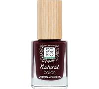 Kal-Léa Nature So Bio Étic Vernis Ongles Naturel -Natural Color Rouge Velours Double Action Soin & Couleur -Fortifie & Protège Huile De Ricin Bio Fortifiante Vegan Made In France 11ml
