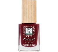 Kal-Léa Nature So Bio Étic Vernis Ongles Naturel -Natural Color Séduisant Rouge Double Action Soin & Couleur -Fortifie & Protège Huile De Ricin Bio Fortifiante Vegan Made In France 11ml