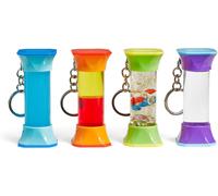 KAL-Learning Resources Soothing Swirlers Bouteilles Sensorielles 97364, Dès 3 Ans, 4 Effets Relaxants, Keychain Inclus, Jouet Antistress Portatif