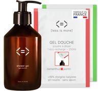 Kal-Less Is More Coffret Découverte Gel Douche Naturel En Poudre À Diluer, Basilic/Citron Osmanthus/Jasmin, Sans Sls, Sans Savon, Kit Bouteille Pet Recyclé + 2 Recharges Ecologique, 500ml À Reconstit