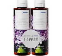 Kal-Lilac Lot De 2 Gels Douche 1+1 Revitalisants Avec Aloe Vera Actif Et Parfum Floral, Testé Dermatologiquement Et Végétalien, 2 X 250 Ml